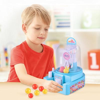 Mini Children Ball Catching Machine Tabletop Game Doll Machine Toy