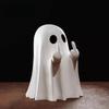 Mittelfinger Geist Statue Kaffeetisch Finger Geist Statue Kleine Halloween Dekoration Süßer Geist Entzückende Horror Horror Figur Dekoration