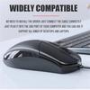Ergonomics Wired Mouse 1200 DPI Computer Mice Business USB Optical Mouse  Office Home