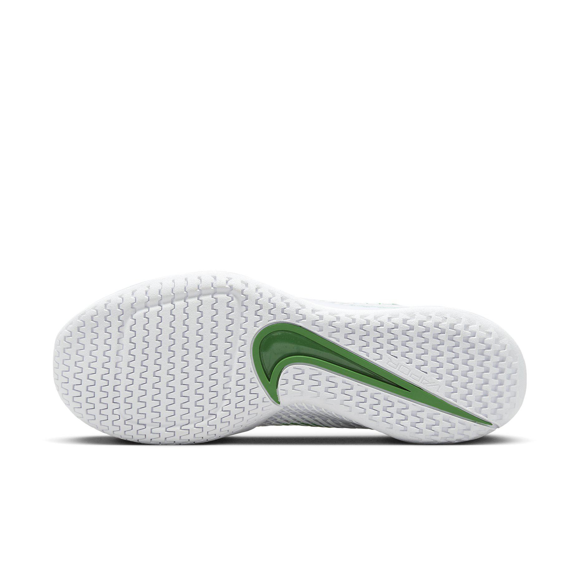 NikeCourt Air Zoom Vapor 11 HC White Kelly Green Женские кроссовки DR6965-102 36.5 — фото 6