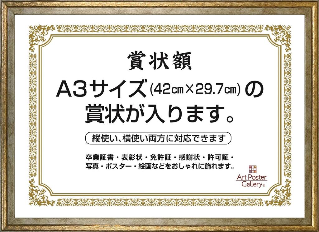 Certificate Picture Frame A3 Size Gold Horizontal Vertical Photo Frame Wall Hanging Photo Frame Photo Holder Poster Frame