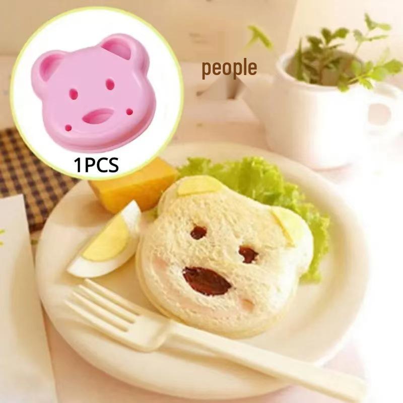 Креативная форма для вырезания сэндвичей в виде медведя: Форма для детского мультяшного тоста своими руками