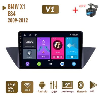 2 Din Android Car Radio Multimedia Video Player For BMW X1 E84 2009-2012 Navigation GPS WIFI Head Unit 1+16GB