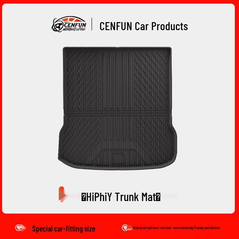 Eco-Friendly, Odorless, Wear-Resistant TPE Trunk and Backrest Pad for HiPhi Y