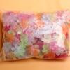 500g About 310pcs Handmade Material 5 Petals Flower DIY Making Frosted Semi Transparent Receptacle 28.5mm