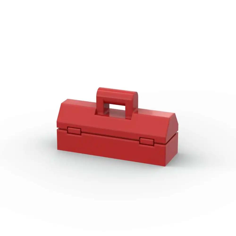 

MOC 10PCS 98368 Suitcase Toolbox Adaptive Building Block Handbag Handheld Utensil Props Brick Toy Adults Boys Special Day Gift