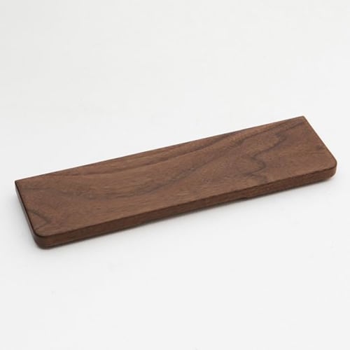 Bird Electronics Wood Palm Rest, Walnut with Oil Finish and Rubber Sole, WP-HHK2WN-R