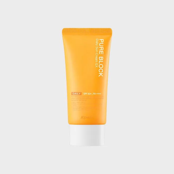 [1+1][Apieu] Pure Block Natural Daily Sun Cream EX 50ml