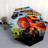 1pc Blaze and the Monster Machines Umbrella, Sun Protection, And UV Shielding. It Has Eight Sturdy Ribs for Outdoor Use And Perfect Gift
