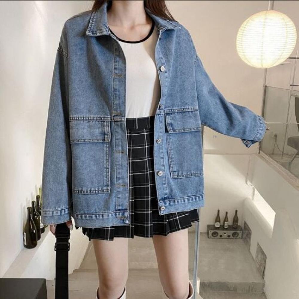 Rellawear Hara Real New Trend Denim Jacket 2color Ryfw25