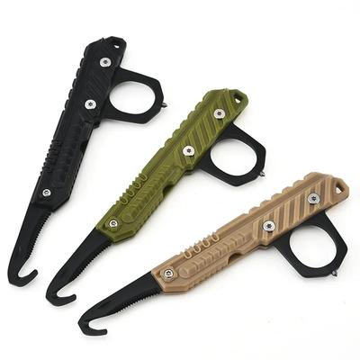 Miniaturowy składany nóż do rozpakowywania Outdoor Survival Multitool Wielofunkcyjny szydło Nóż do pudełek Stożek do rozbitego okna EDC Narzędzia kempingowe