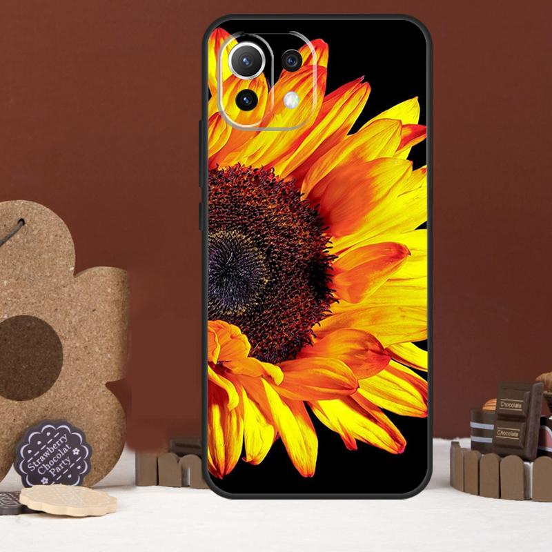 Sunny Sunflower Case For Xiaomi 15T 14T 13T 14 15 Ultra 17 Pro Max POCO F8 Ultra F5 F6 F7 X5 X6 X7 Pro Cover