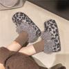 Winter 2026 New Cotton Shoes Bow Warm Heightened Platform Outside Wear Wrapped Hairy Flat Shoes Women