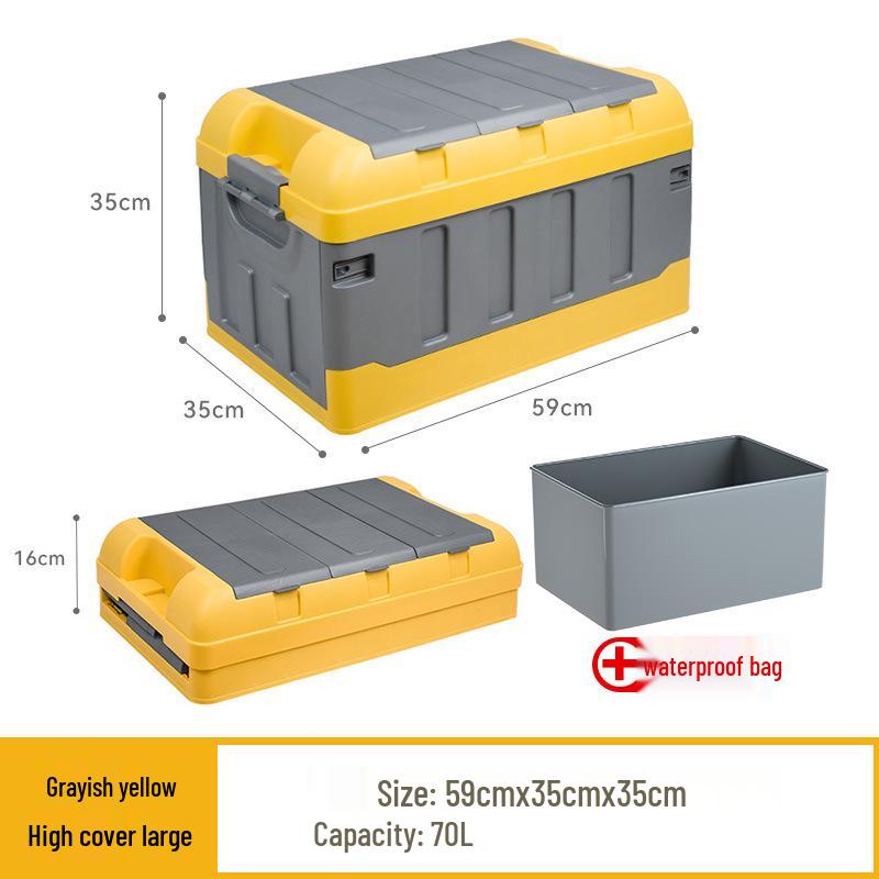 Organizator pliabil pentru depozitare camping portbagaj auto