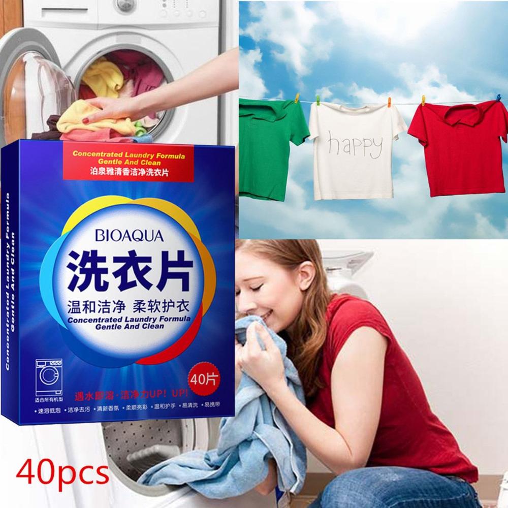 For Washing Machine Household Laundry Detergent Sheet Cleaner Washing Powder Cleaning Suppiles