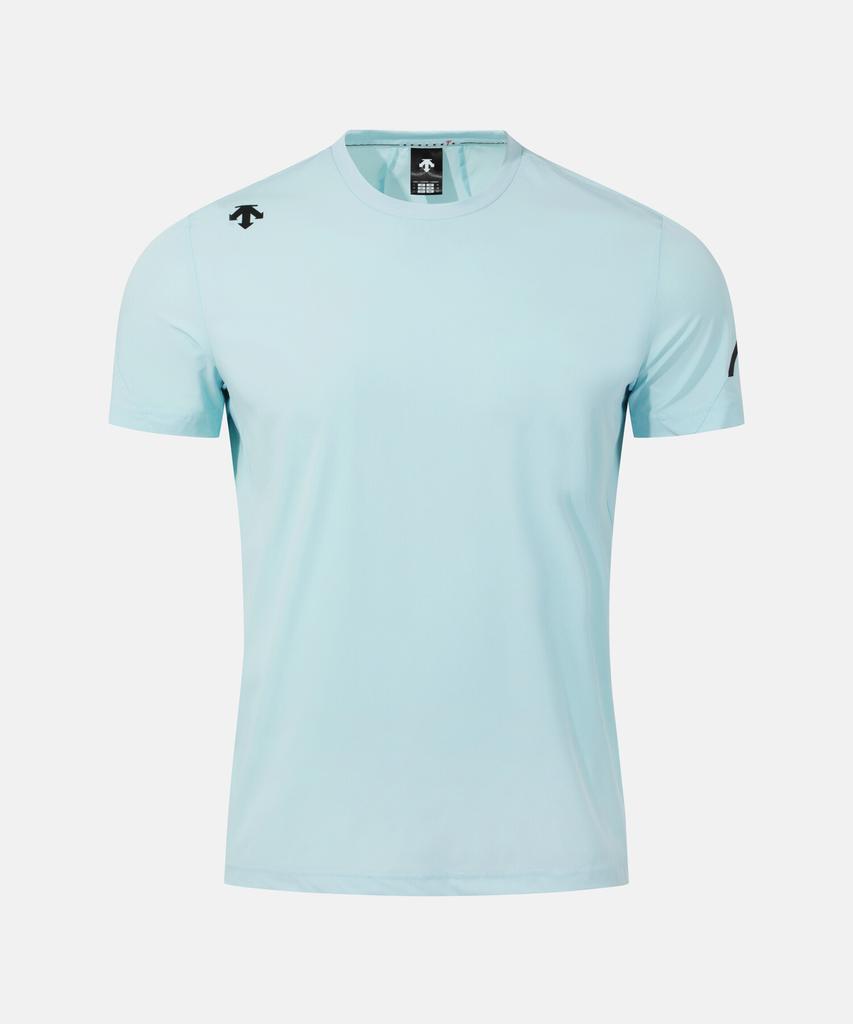 DESCENTE Training Cooling Tricot Short Sleeve T-Shirt Blue Sr211Tts41 (A Type)