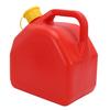 5L Portable Water Container with Built in Tube HDPE Plastics Camping Water Storage Jug for Camping Car Hiking Emergency