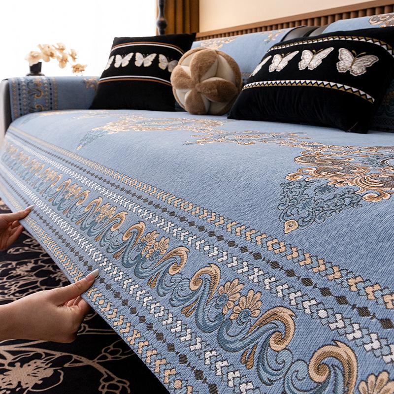 

Chenier Sofa Cushion Is Universal In All Seasons New Model, A Whole Autumn And Winter Sofa Cover, Non-Slip Straight Row Seat Cushion 70*70cm