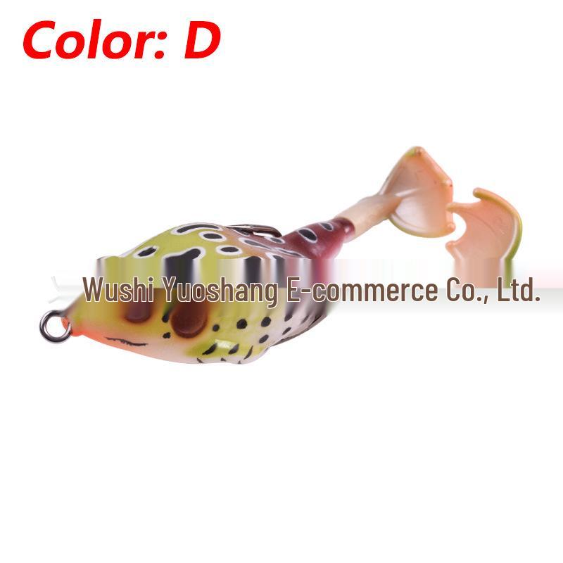 Thunder Frog Double-Legged Rotating Propeller Soft Lure, 9cm/13.5g, for Bass & Carp Fishing.