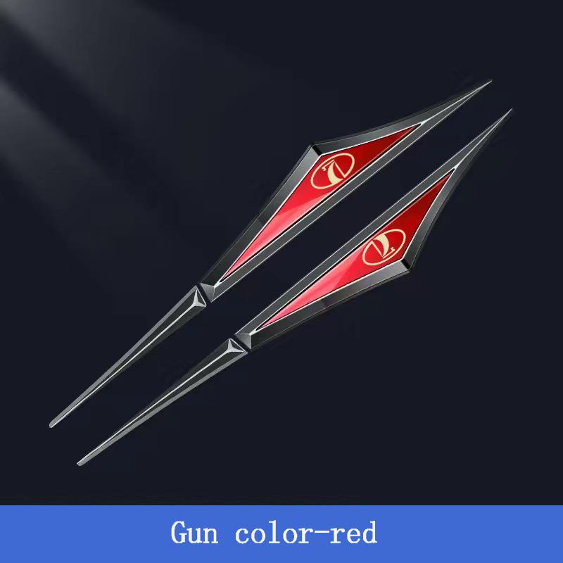 AVV1 Car Door Side Fender Logo Blade Emblem Badge Sticker For LADA Niva 4X4 BRONTO Vesta Granta Largus Samara Decoration Accessories