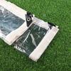 0.35mm Thickened PVC Tarpaulin Outdoor Garden Plant Support Rainproof Cover Pergola Canopy Windows Windbreak Waterproof Tarp DIY