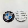 1pcs Car Steering Wheel Badge Emblem Sticker 45/47mm Universal Fit For BMW E36 E39 E87 E60 E46 E53 E90 F10 F20 F25 F30 X3 X5