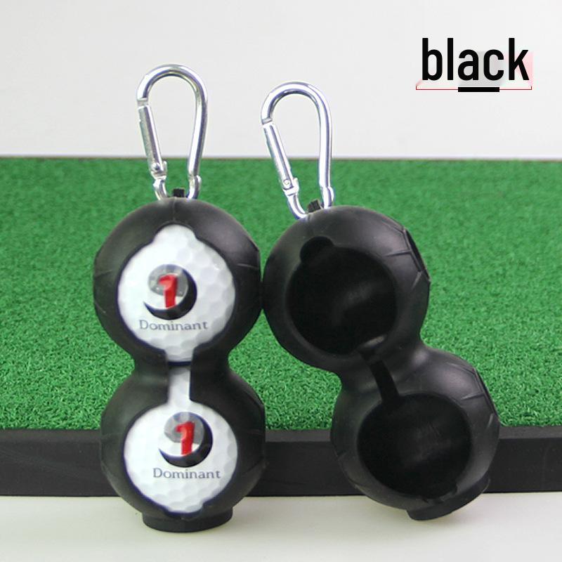 Golf Silicone Ball Covers (2-Pack) - Protective Accessories with Belt Attachment