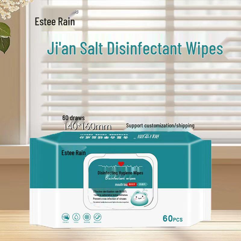 Alcohol-Free Quaternary Ammonium Disinfecting Wipes - 60 Count Family Pack