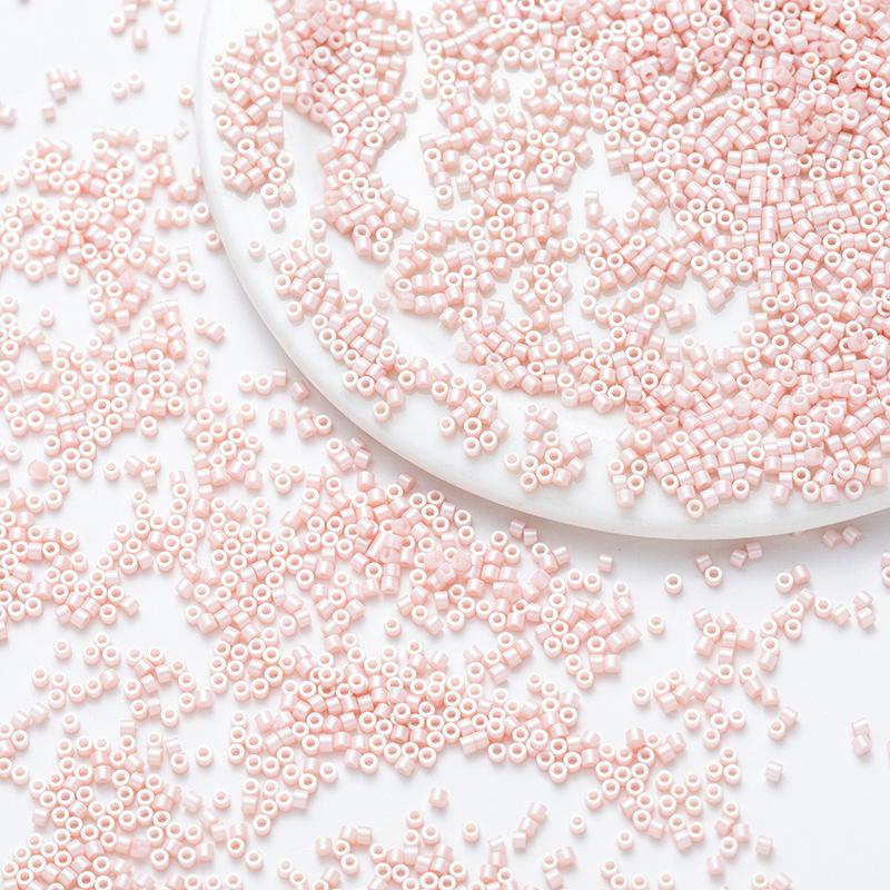 1.6mm Solid Antique Imitation Glass Seed Beads, 1000pcs, 5g for DIY Jewelry Making