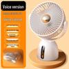 Smart USB Rechargeable Silent Desktop Fan with Long Battery Life