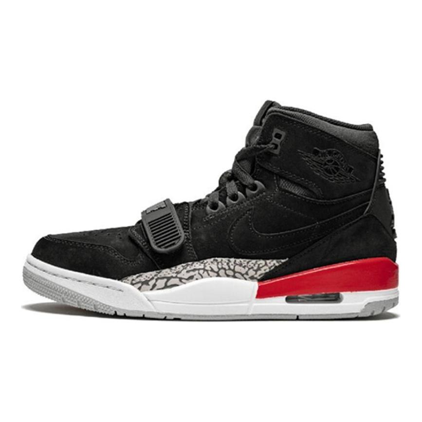 Jordan Legacy 312 Black Fire Red Jordan AV3922-060