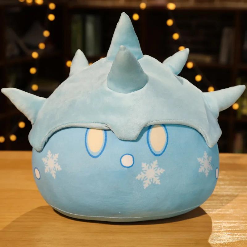 35/45cm Genshin Impact Plush Toys Slime Pillow Toys Genshin Impact Elemental Slime Plush Cushion Stuffed Soft Plushie Dolls