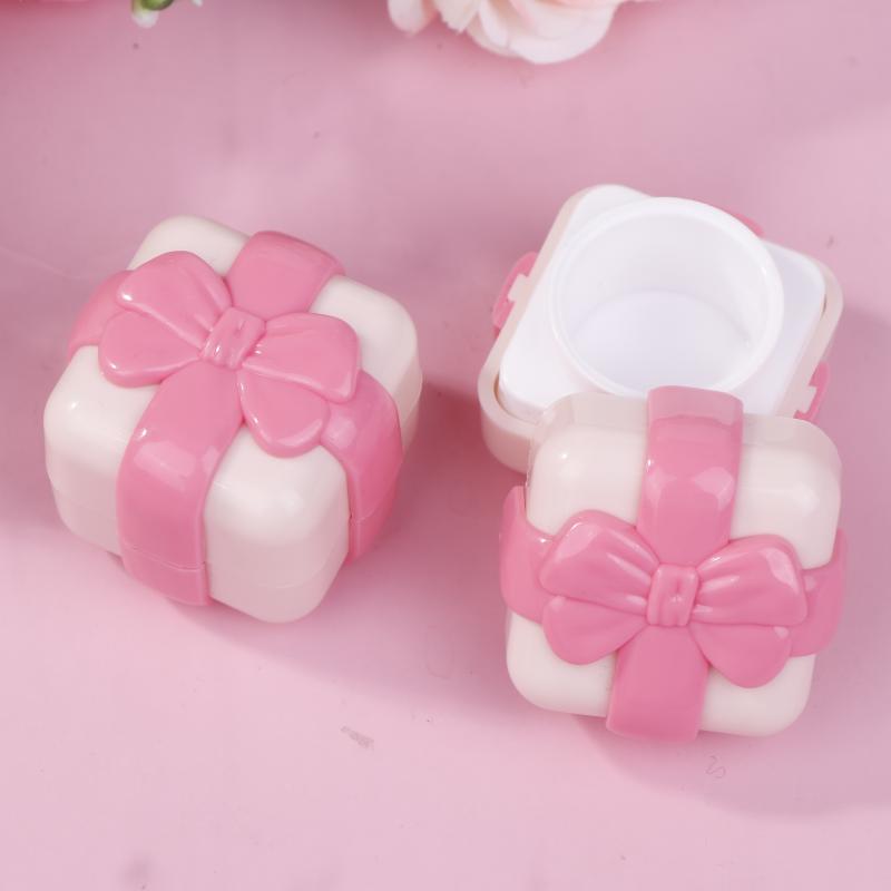 5g Cosmetic Cream Ceramic Jar; Bow Sample Eyeshadow Pots; Lip Balm Bottles