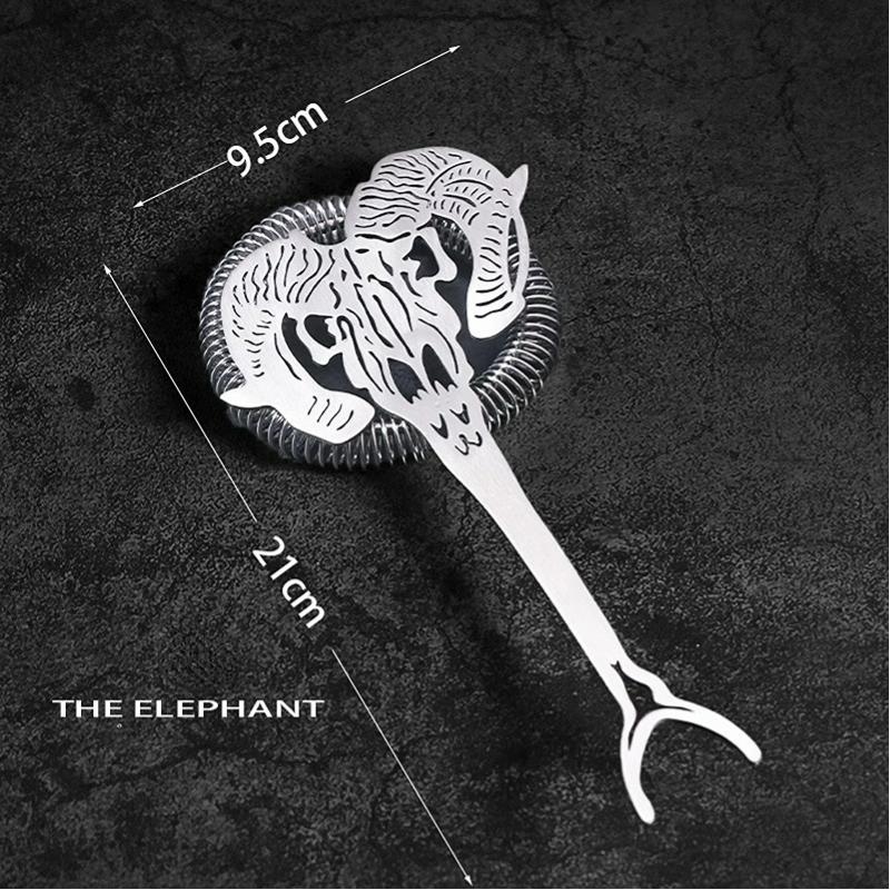 Bar Strainer Stainless Steel Strainer Skull And Mechanical Watch Bar Strainer Sprung Creative Bar Deluxe Strainer Bar Tools