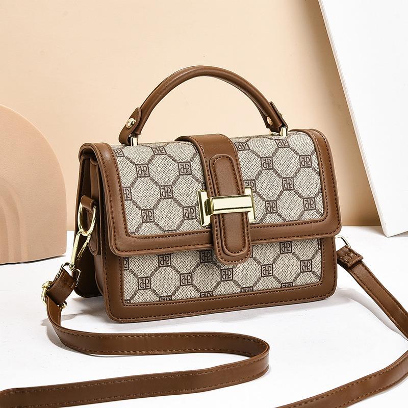 Bag women's new fashion and high-end women's bag small square bag versatile women's bag single shoulder messenger bag tide