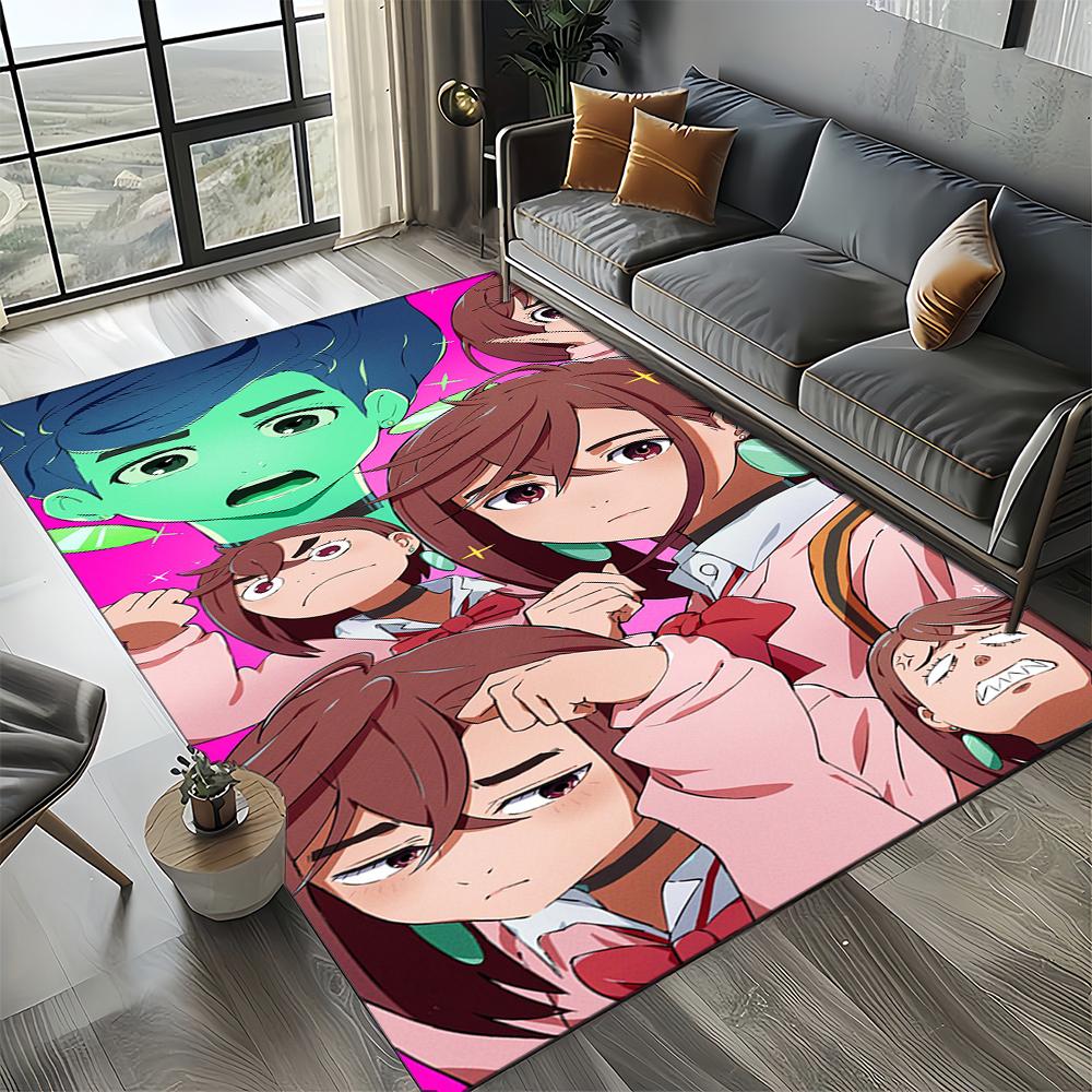 DAN DA DAN Anime Cartoon Non-Slip Carpet Rug for Living Room Bedroom Sofa Kids Play Floor Mat HD Gift