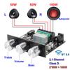 2*50W+100W Bluetooth Power Subwoofer Versterkerbord Klasse D 2.1 CH Home Theater Audio Stereo Equalizer APP AUX Versterker