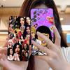 Cardi B Matte TPU Mobile Phone Case for Samsung Galaxy M55 54 42 35 34 33 32 23 22 15 14 13 12 F55 5G Colorful Cover