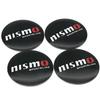 Nissan 4 Stück 56MM Auto Radnaben-Mittelkappen Aufkleber Für Nissan Nismo TiidaT Teana GTR 350Z 370Z 240SX Juke Note Versa