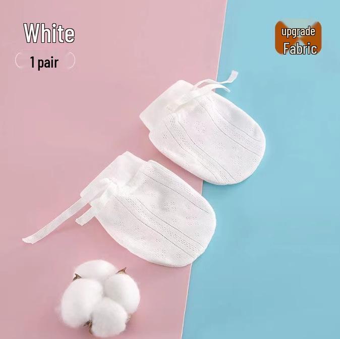 

Newborn Anti-Scratch Mittens & Socks - Chewable, Autumn/Winter, Thin