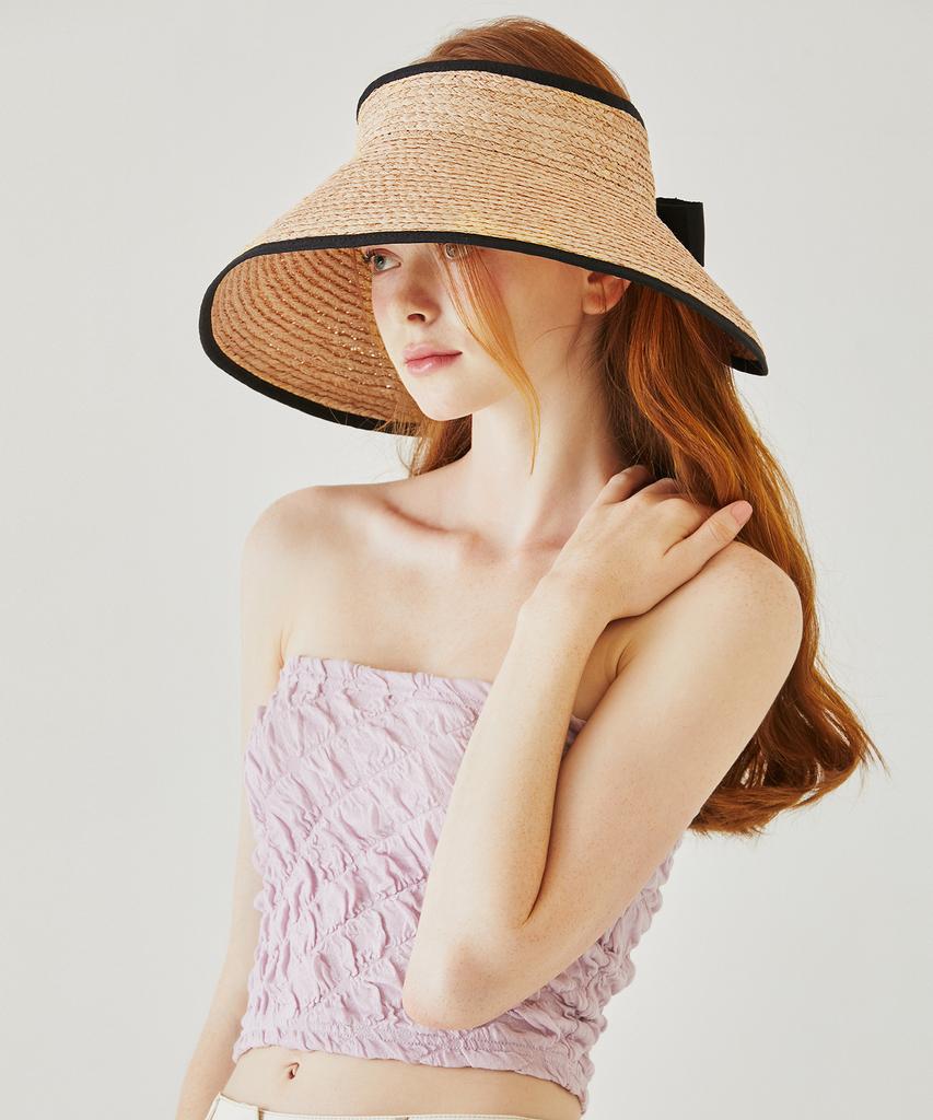 Jeieseutina J.Letter Raffia Sun Cap Be (Jeacem3Bs902Be260)