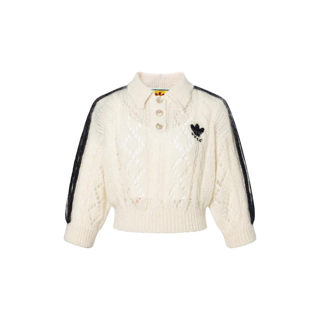 Gucci X Adidas Originals Knitwear Women's Ivory White 717297-XKCMO-9791