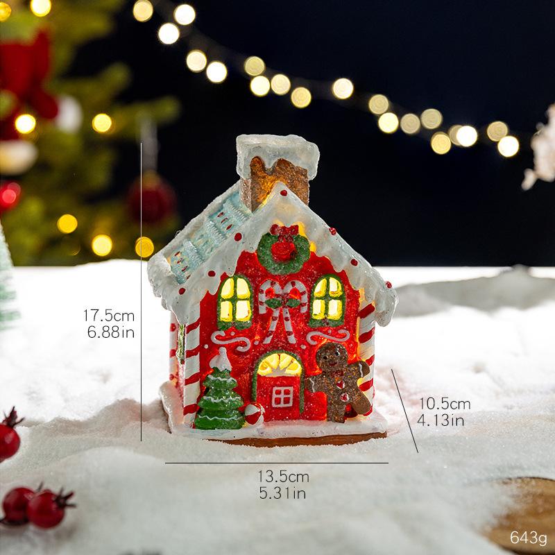 cedar christmas ornaments glow rotating train music box christmas tree igloo tabletop ornaments christmas gifts