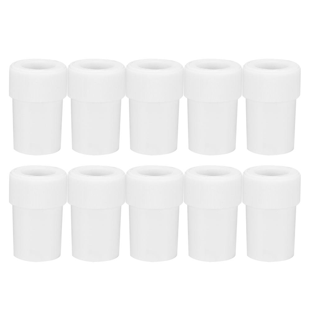 

10 шт. Стоматологічний слюновідсмоктувач Ежектор Сильний до слабкого Перехідник З єднувач Адаптер 11 мм до 6,5 мм