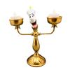 Beauty and the Beast Lumière LED Table Lamp, Alarm Clock, and Cogsworth Ornament