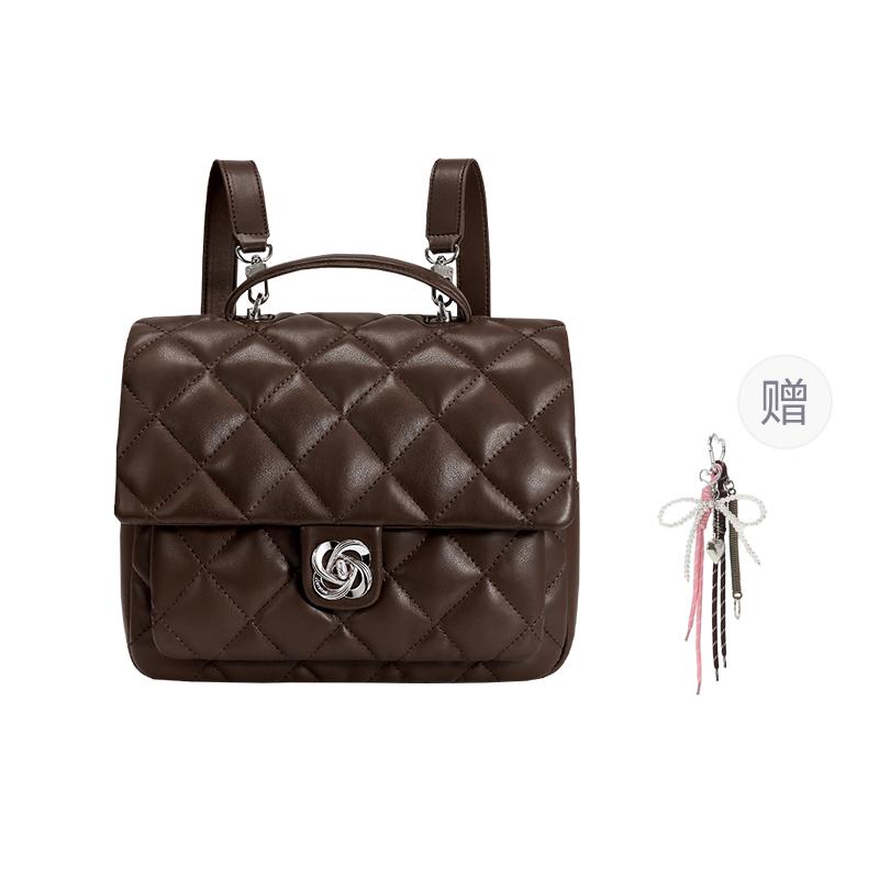 JUST STAR Artificial Leather Handheld Backpack Women's Multicolor 173040