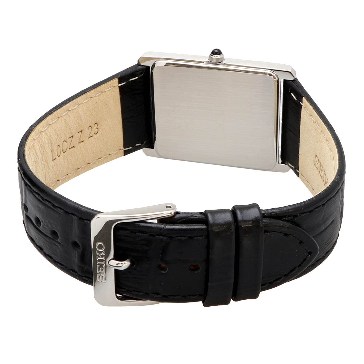 Compre Relógio SEIKO Design Quadrado Quartzo SWR049 Mostrador