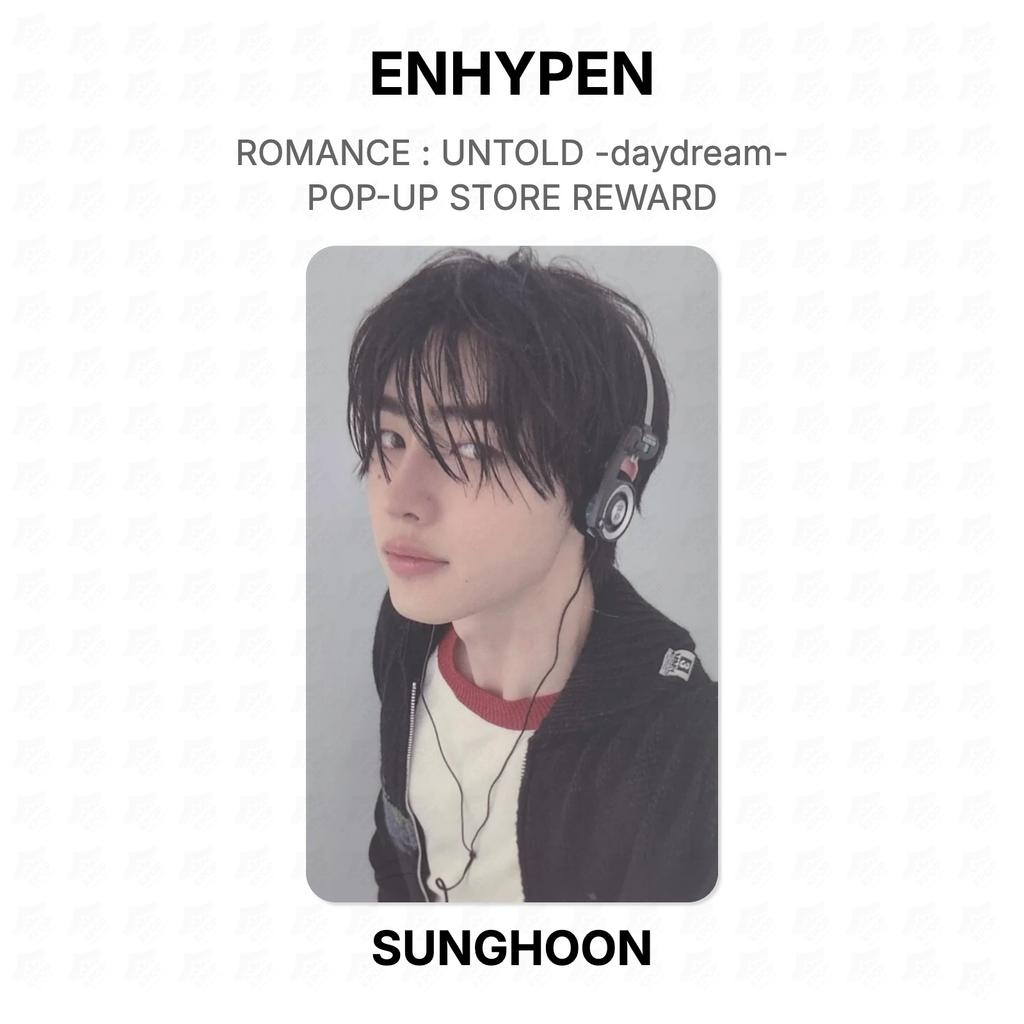 ENHYPEN ROMANCE : UNTOLD -daydream- POP-UP STORE REWARD Official Photocard