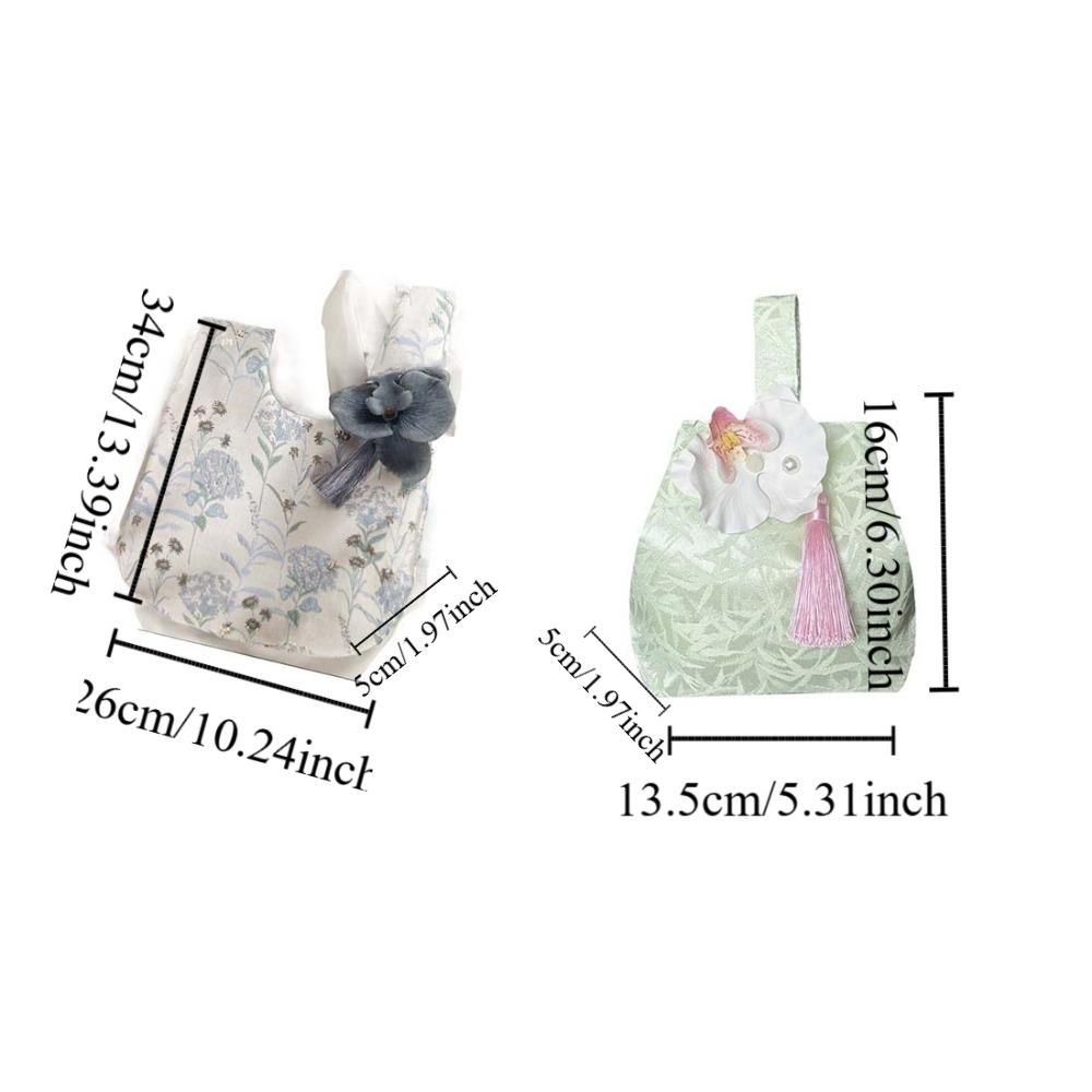 Temperament Chinese Style Handbag Orchid Flower Wedding Candy Bag  Cheongsam Accessories