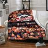 Wrestlemania Customize Text Blanket Throw Personalized Blanket Warmthful Decor Great for Bed Chair Bedding Home Decor for All Occasions